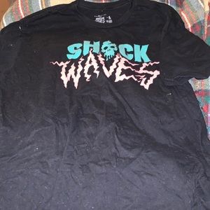 Shock Wave. Shirt. Black. Sz. L